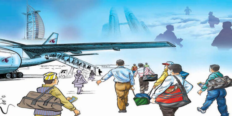 कामको खोजीमा विदेश जानेको सङ्ख्या अहिलेसम्म कै उच्च