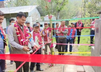 रोशी गाउँपालिकाको “एक घर एक धारा” कार्यक्रमले गति लिदै