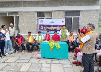 रोशीमा निःशुल्क स्वास्थ्य शिविरबाट ५०८ जना नागरिक लाभान्वित