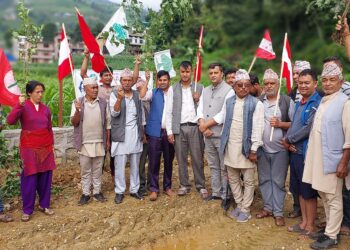 वीपी स्मृति दिवसः बेथानचोकमा साताव्यापी वृक्षारोपण कार्यक्रमको शुभारम्भ