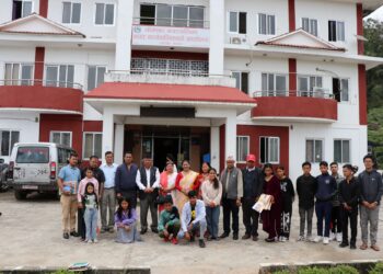 नमोबुद्धका सबै वडा र नगरस्तरीय बाल क्लव सञ्जालका पदाधिकारी बालमैत्री स्थानीय शासन बुझ्न भीमेश्वर नगरपालिकामा