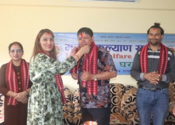 पत्रकार बजगाईको जन्मदिन ‘सेवा घर’मा