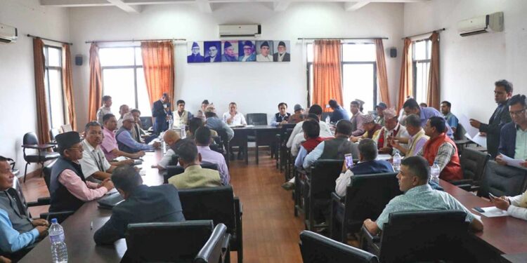 ‘बदलिएको काँग्रेस, बलियो काँग्रेस’ बनाउने १४ बुँदे प्रतिबद्धता पारित गर्दै सकियो काँग्रेसको जिल्ला सभापतिहरूको भेला