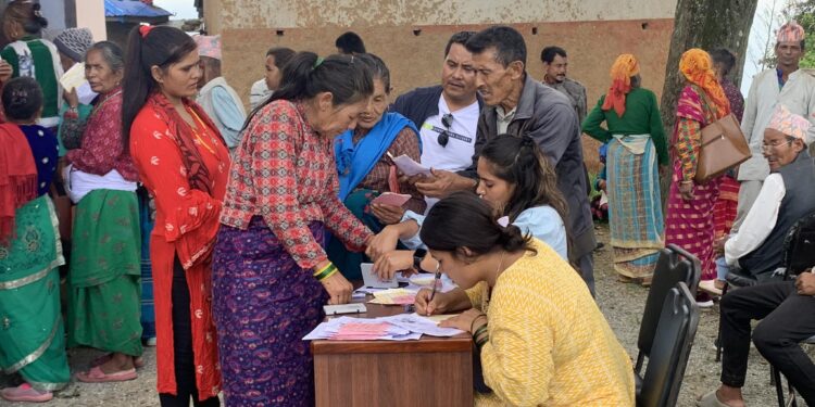 रोशी–१२ का ८८ जनाले वडा कार्यालयबाटै प्राप्त गरे सामाजिक सुरक्षा भत्ता