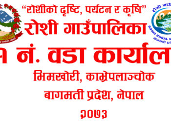 रोशी–११ मा सामाजिक सुरक्षा भत्ता वितरण