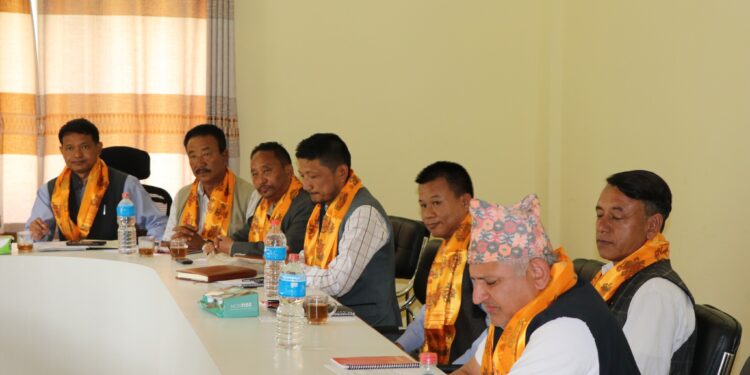 नमोबुद्ध नगरपालिका, रोशी र तेमाल गाउँपालिकाविच अन्तरपालिका समन्वय बैठक