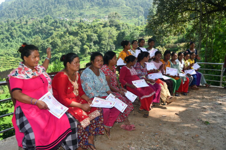 मण्डनदेउपुर नगरपालिकाद्वारा ८० जना नयाँ उद्यमी सिर्जना