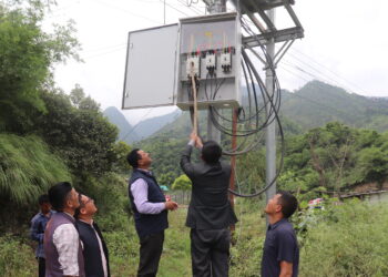 रोशी–११ मा केन्द्रिय प्रसारण लाईन जडान,एक सय ३५ घरधुरी झिलिमीली