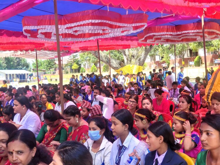 ५९ औँ राष्ट्रिय बाल दिवसको अवसरमा जनक मा वि मा बाल नृत्य प्रतियोगिता