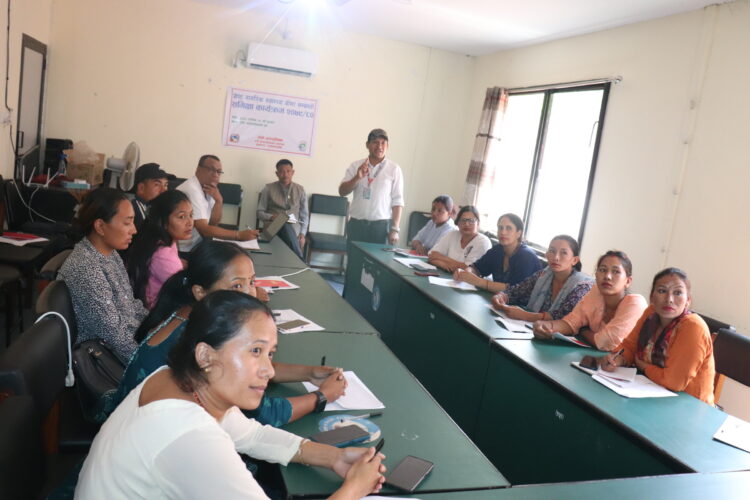रोशी गाउँपालिकाद्वारा १७८० परिवारको निःशुल्क स्वास्थ्य विमा