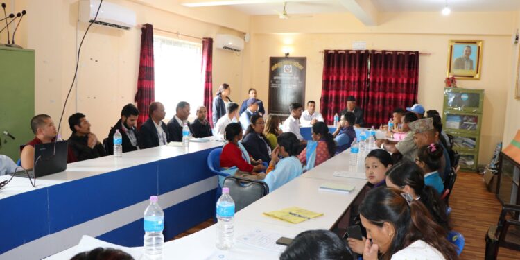 नमोबुद्धमा उच्च रक्तचाप नियन्त्रण अभियानबारे जनप्रतिनिधीसंग छलफल