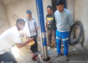दाप्चेखोला देउराली डिप बोरिङ खानेपानी आयोजनाको सफल परीक्षण