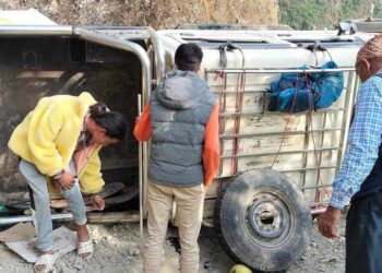 बेथानचोकमा बोलेरो दुर्घटना हुँदा ११ जना घाइते, चारको अवस्था गम्भीर