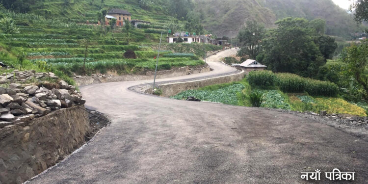 पालिकाकै स्रोतबाट पक्की सडक