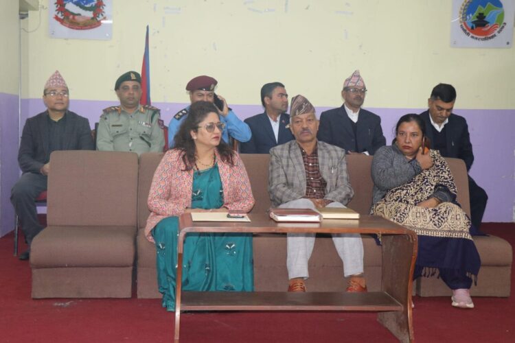 काभ्रेमा नागरिकता प्रदान,सेवा प्रवाह र शान्ति सुरक्षा विषयमा स्थानीय तहसँग छलफल
