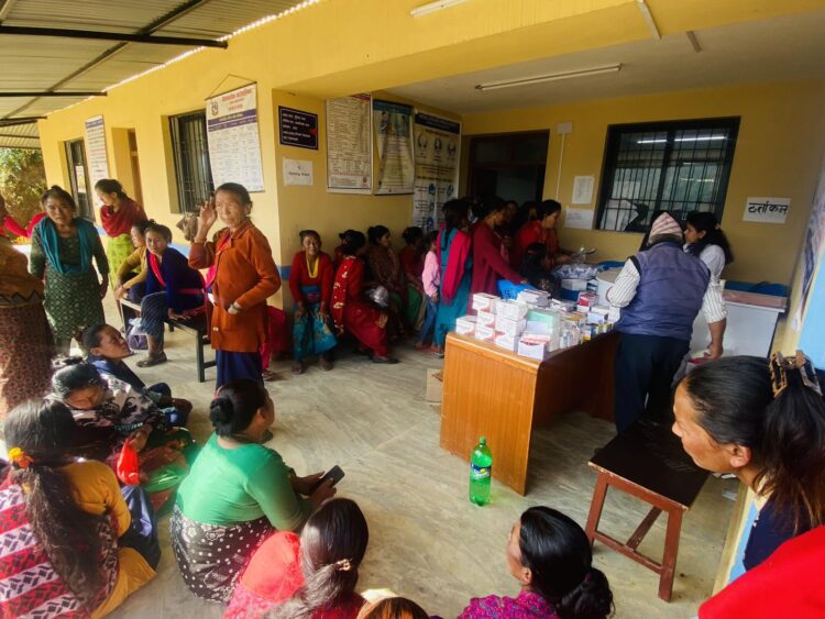 भूग्देउमा महिलाहरुको पाठेघरको मुख क्यान्सरको निःशुल्क शिविर सम्पन्न