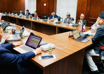 भूकम्प प्रभावित क्षेत्रमा अस्थायी आवास निर्माणका लागि सुरक्षाकर्मी खटाइने