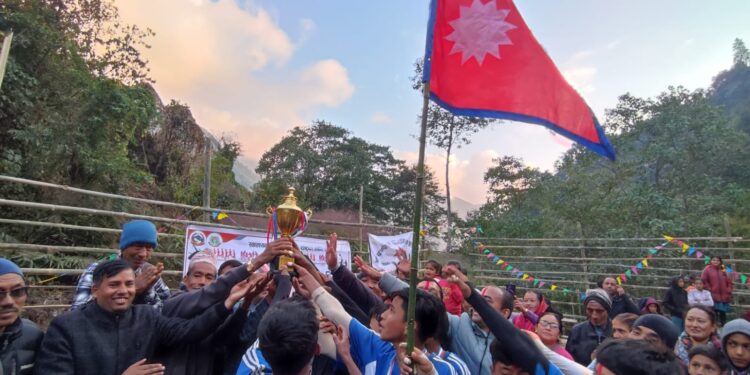 बेथानचोकस्तरीय राष्ट्रपति रनिङ शिल्ड प्रतियोगिता सम्पन्न