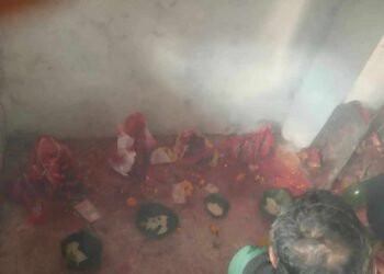 रोशी–४ स्थित थानापाती सिल्देउ ठाकुर मन्दिरमा मगर जातिको विशेष पूजा सम्पन्न