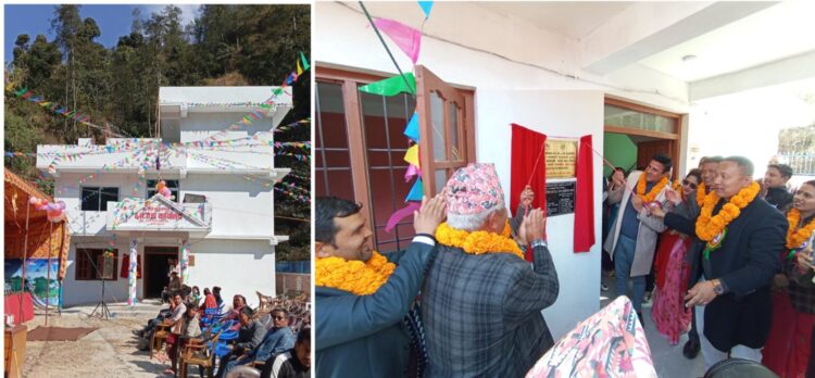 रोशी–६ को वडा कार्यालय भवन उद्धघाटन, सबै वडा कार्यालयको भवन निर्माण सम्पन्न