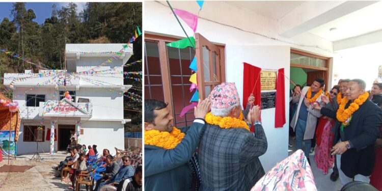 रोशी–६ को वडा कार्यालय भवन उद्धघाटन, सबै वडा कार्यालयको भवन निर्माण सम्पन्न