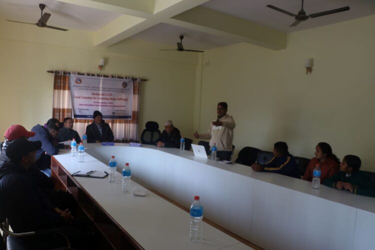नमोबुद्धमा मानव बेचबिखन विरुद्धको स्थानीय समिति गठन