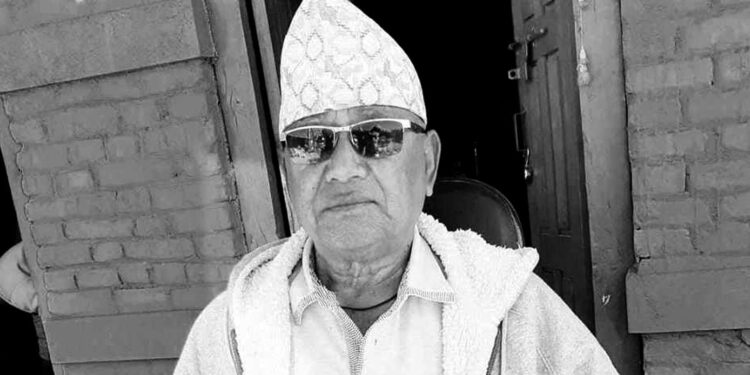 चिसो छल्न  कोठामा हिटर र आगो बालेर सुतेका पूर्ववडाध्यक्ष लामाको निसास्सिएर मृत्यु