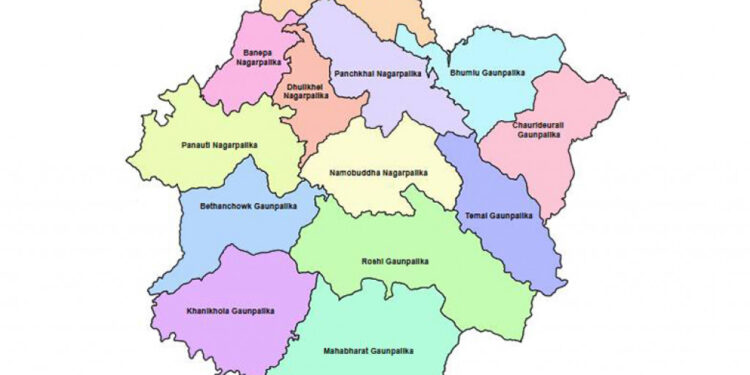 सुगम र दुर्गमको आधारमा काभ्रेका स्थानीय तह वर्गीकरणः अति दुर्गममा कुनै परेनन्