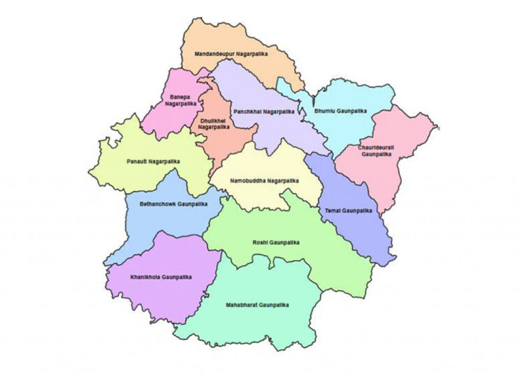 सुगम र दुर्गमको आधारमा काभ्रेका स्थानीय तह वर्गीकरणः अति दुर्गममा कुनै परेनन्
