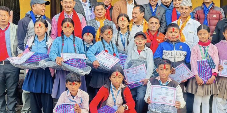 खानीखोलामा हाजिरीजवाफ प्रतियोगितामा सम्पन्न, शारदा मावि प्रथम