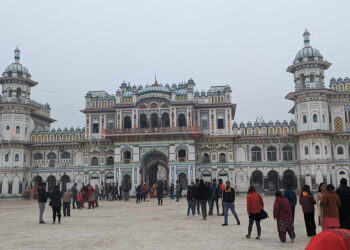 जानकी मन्दिरमा आज सवा लाख दियो बालिँदै