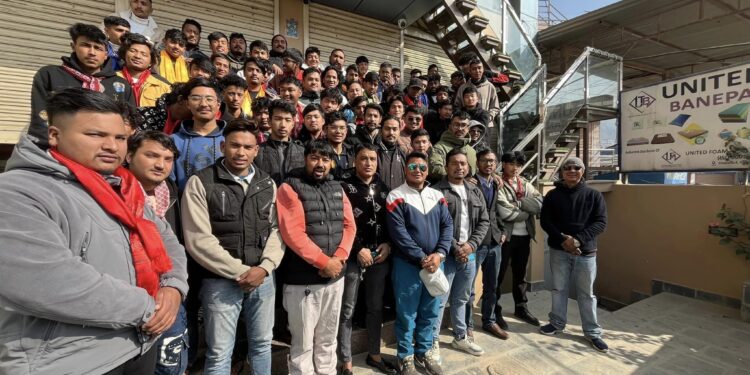 बनेपा नगरपालिकाभित्रका ७० जना युवा नेपाल दरुण दलमा प्रवेश