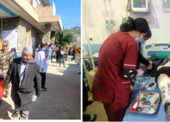 मेथिनकोट अस्पतालमा आपतकालीन अवस्थाको व्यवस्थापन गर्न पूर्वअभ्यास