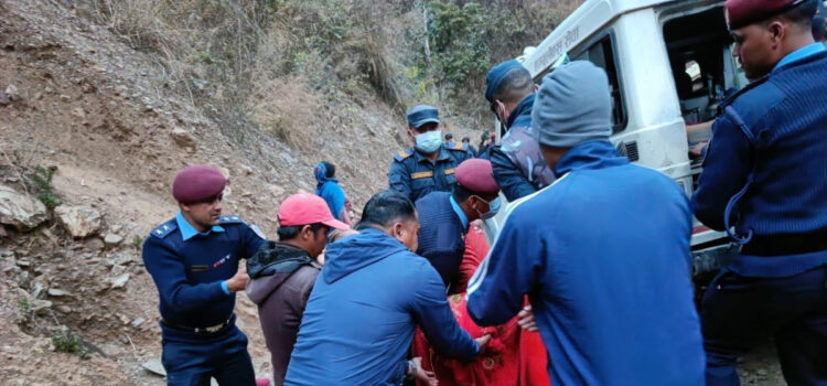 पाल्पा दुर्घटनामा मृतकको सङ्ख्या १० पुग्योः १६ जना घाइते