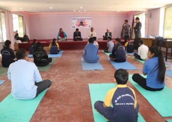 रोशीमा दुई दिने योग प्रशिक्षण सम्पन्न