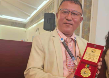 रेडियो रोशीका कार्यक्रम प्रस्तोता तिर्थराज थिङ ‘फस्ट एडर अवार्ड २०२४’ द्धारा सम्मानित