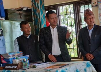 श्री गणेश मा.वि को विव्यस अध्यक्षमा पुनः गुणराज मुक्तान