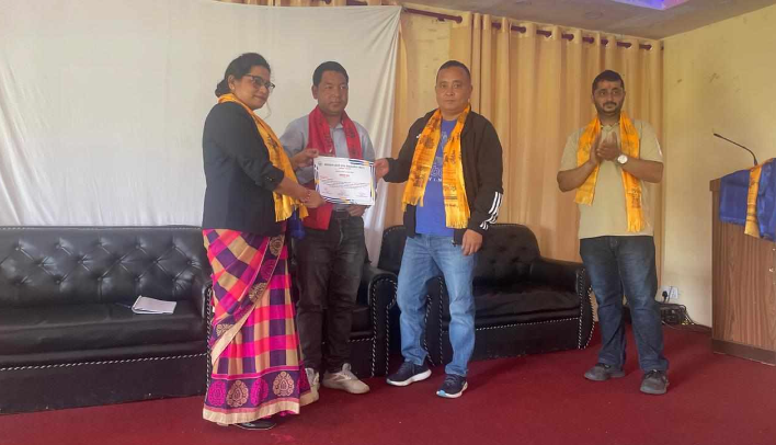 तेमालका नयाँ मेलमिलापकर्ताहरुलाई दिईएको ४८ घन्टे आधारभुत तालिम सम्पन्न