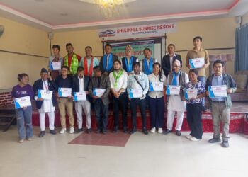 फोनिज काभ्रेको चारदिने मोबाईल जर्नालिजम (मोजो) तालिम सम्पन्न