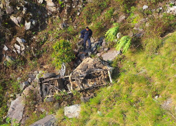 सुर्खेतमा आज बिहान भएको जिप दुर्घटनामा ४ जनाको मृत्यु