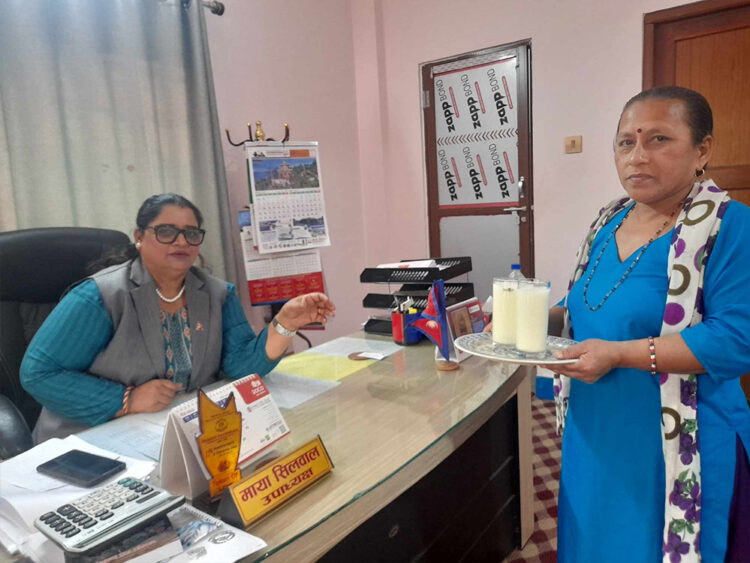 इच्छाकामना गाउँपालिकामा दही र महीलाई प्रोत्साहन गर्न ‘कोल्ड ड्रिङ्स’ निषेध