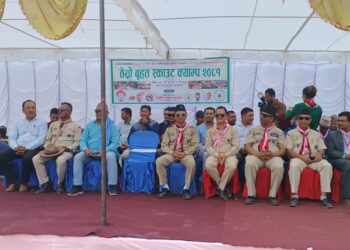 पाँचखालमा बागमती प्रदेश स्तरीय तेश्रो बृहत्त स्काउट क्याम्प शुरु