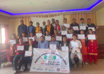 तेमालका नयाँ मेलमिलापकर्ताहरुलाई दिईएको ४८ घन्टे आधारभुत तालिम सम्पन्न