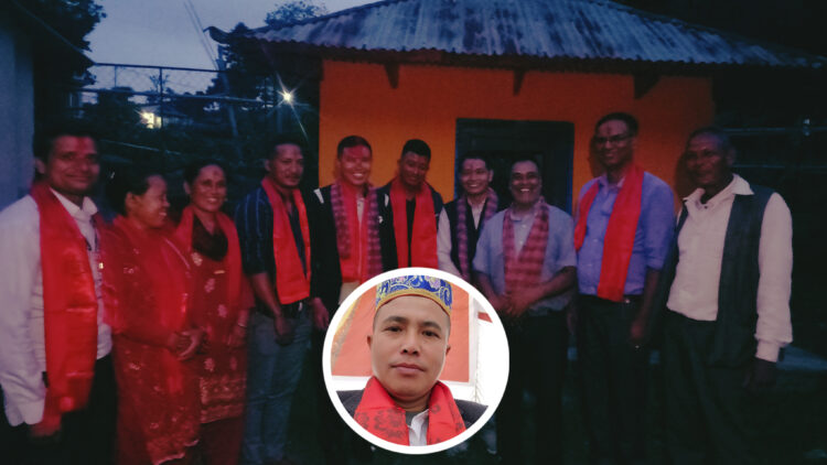 वाल्टिङमा अवस्थित पञ्चकन्या माविको विव्यस अध्यक्षमा दुधराज घलान