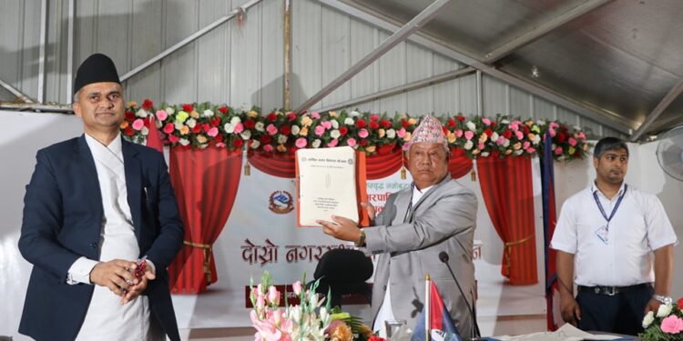 नमोबुद्ध नगरकोे आगामी आ.व २०८१÷०८२ को नीति तथा कार्यक्रम सर्वसम्मत पारित