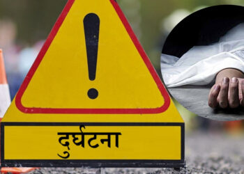 पनौतीमा मोटरसाइकल दुर्घटनामा हुँदा नमोबुद्ध–१ का दिपेन्द्र खड्काको मृत्यु