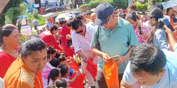 आज श्रीकृष्ण जन्माष्टमीः काभ्रेको बनेपामा बृहत् कन्यापूजा