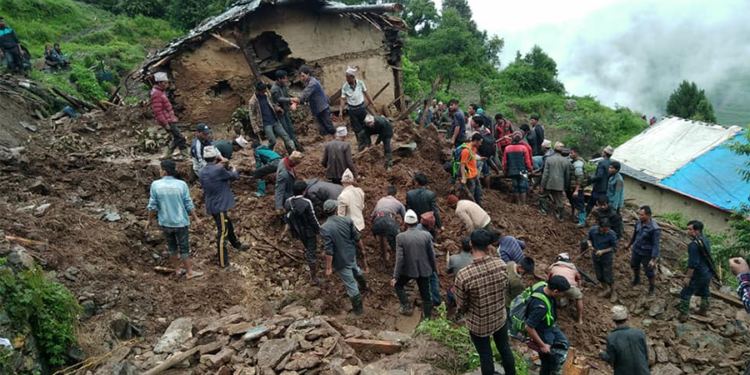 जेठ २८ यता बाढी पहिरोमा परेर १ सय ६९ जनाको मृत्यु