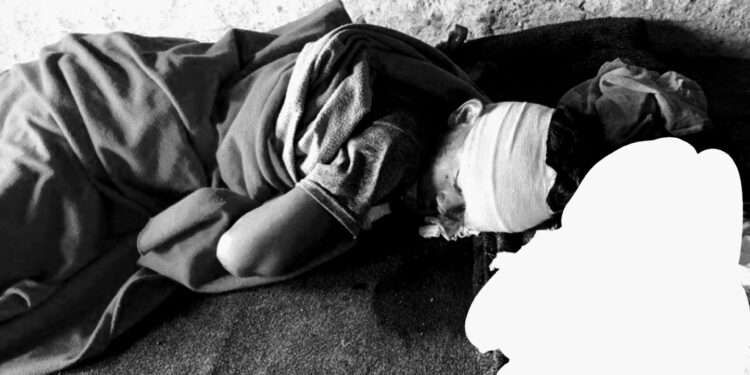 महाभारतको गोकुलेमा दाउरा काट्न गएका युवक लडेर घाइते