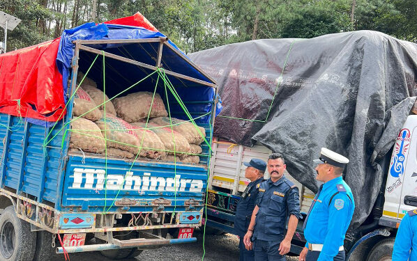 काभ्रेभञ्ज्याङबाट ४ लाख ४८ हजार मुल्य बराबरको अवैध प्याज बरामद